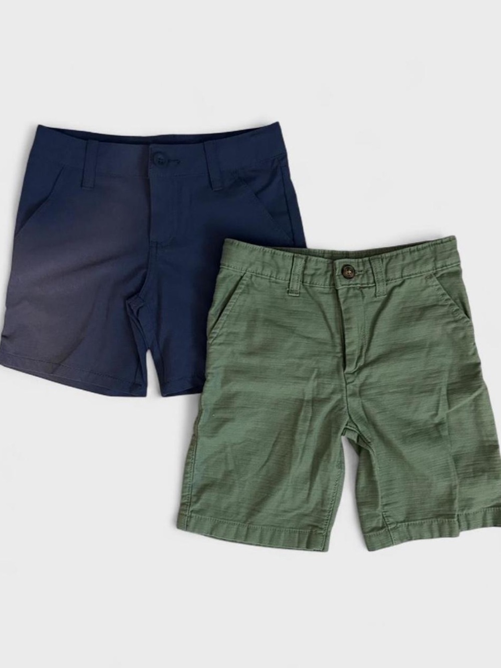 NEW 2 Pairs of Shorts Size 6 Boys Children’s Kids Carter’s and Cat & Jack Zipper